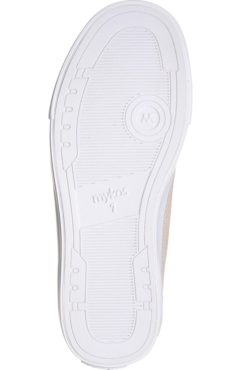 Mykos Vita Perforated Low Top Sneaker, Alternate, color, Gold Sand