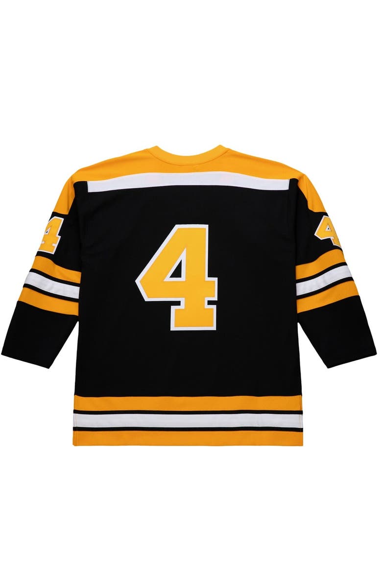 Men's Bobby Orr Black Boston Bruins 1971-72 Power Play Jersey, Alternate, color, Black