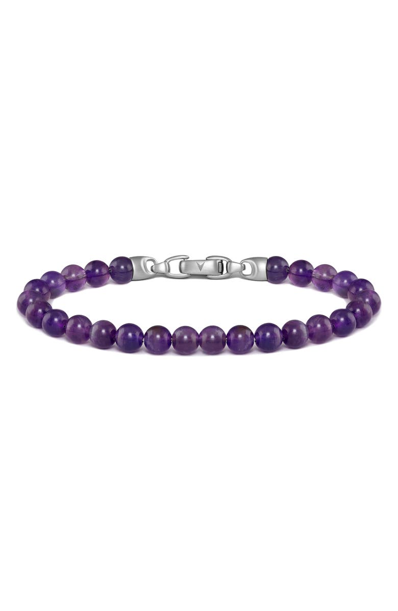 Vincero Amethyst Bead Bracelet, Main, color,