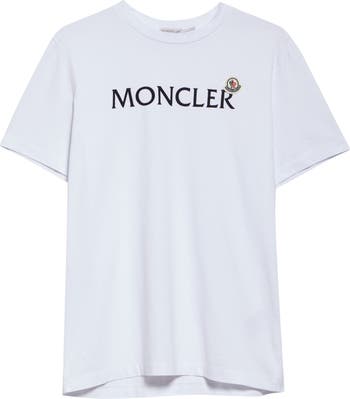 Moncler Logo Patch Graphic T-Shirt | Nordstrom