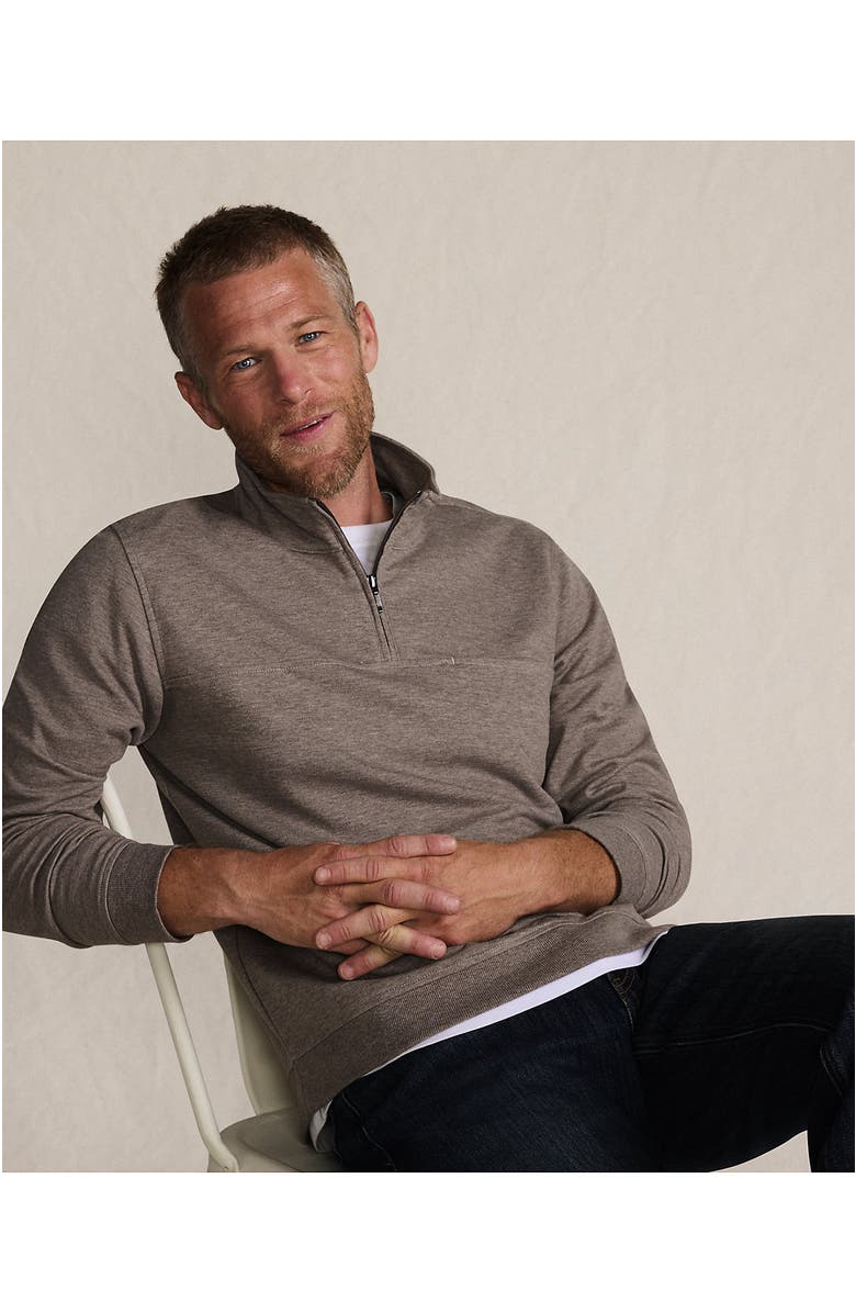 Lands' End Long Sleeve Travel Kit Pique Quarter Zip, Alternate, color, 