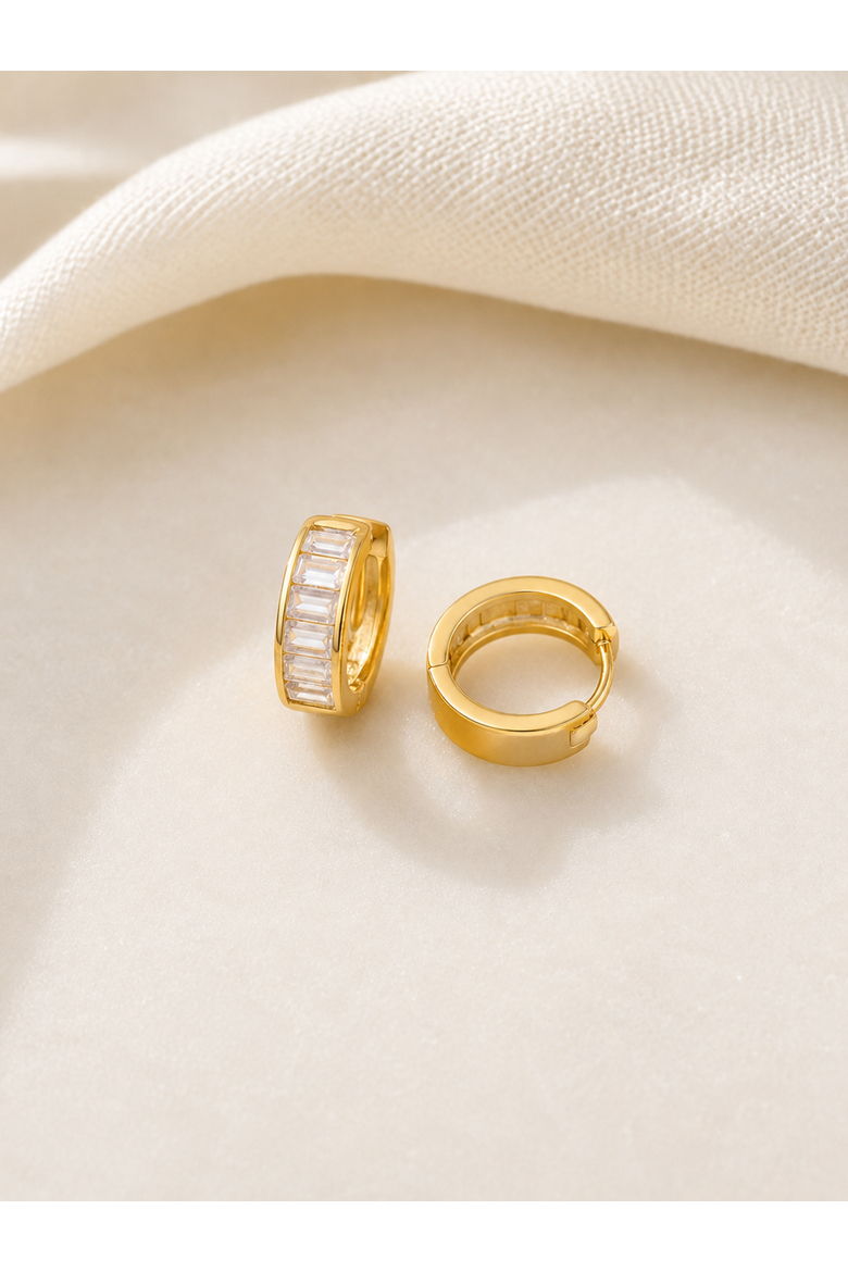Clair De Lune Hoops, Alternate, color, Gold