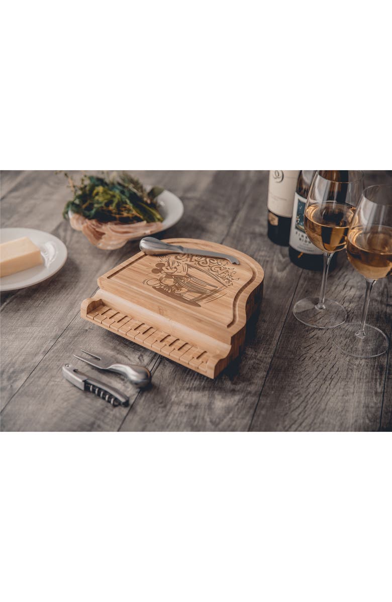 Picnic Time Mickey Mouse Piano Cheeseboard Set, Alternate, color,