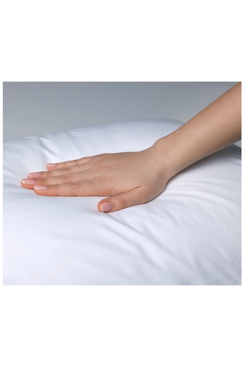 Euro Pillow, Alternate, color, WHITE