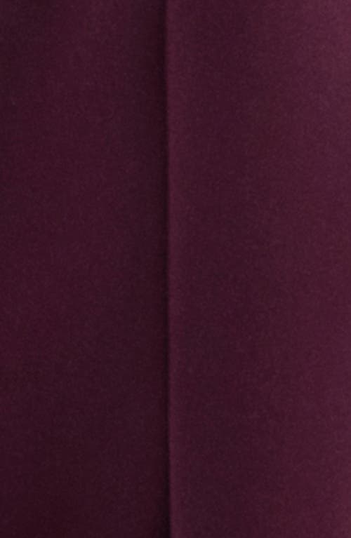 Shop Mango Belted Sleeveless Wide Leg Jumpsuit In Wine