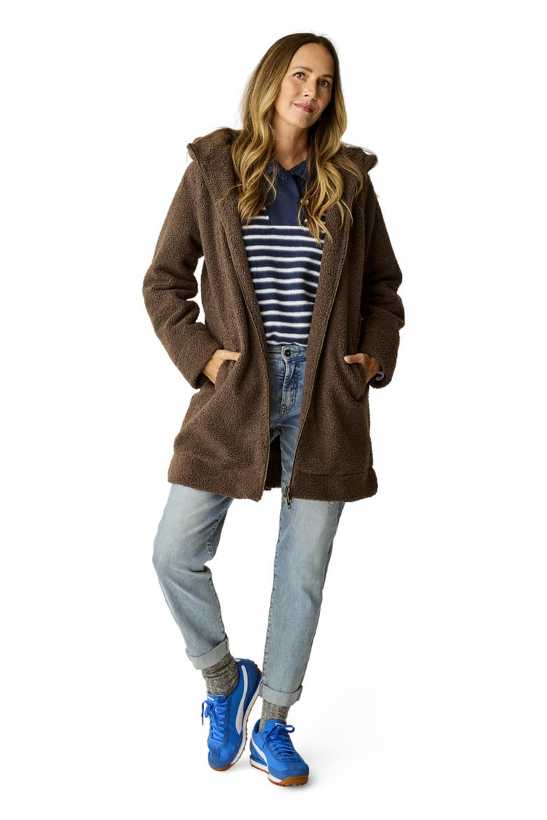 Indy Boucle Jacket, Main, color, Espresso