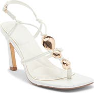 WILD DIVA LOUNGE Dawson Beaded Heeled Sandal
