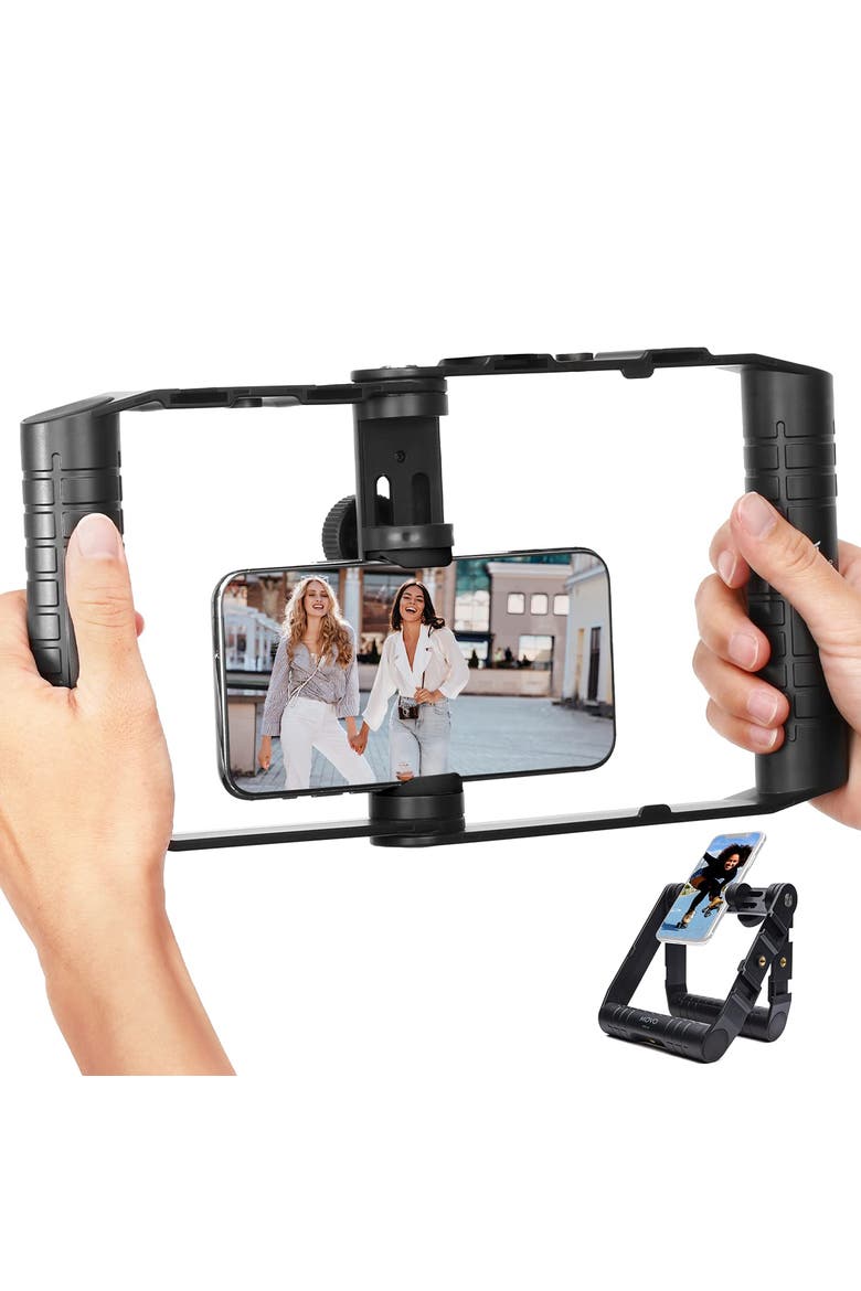 SPR-20 Foldable Smartphone Video Rig Cage, Main, color, Black