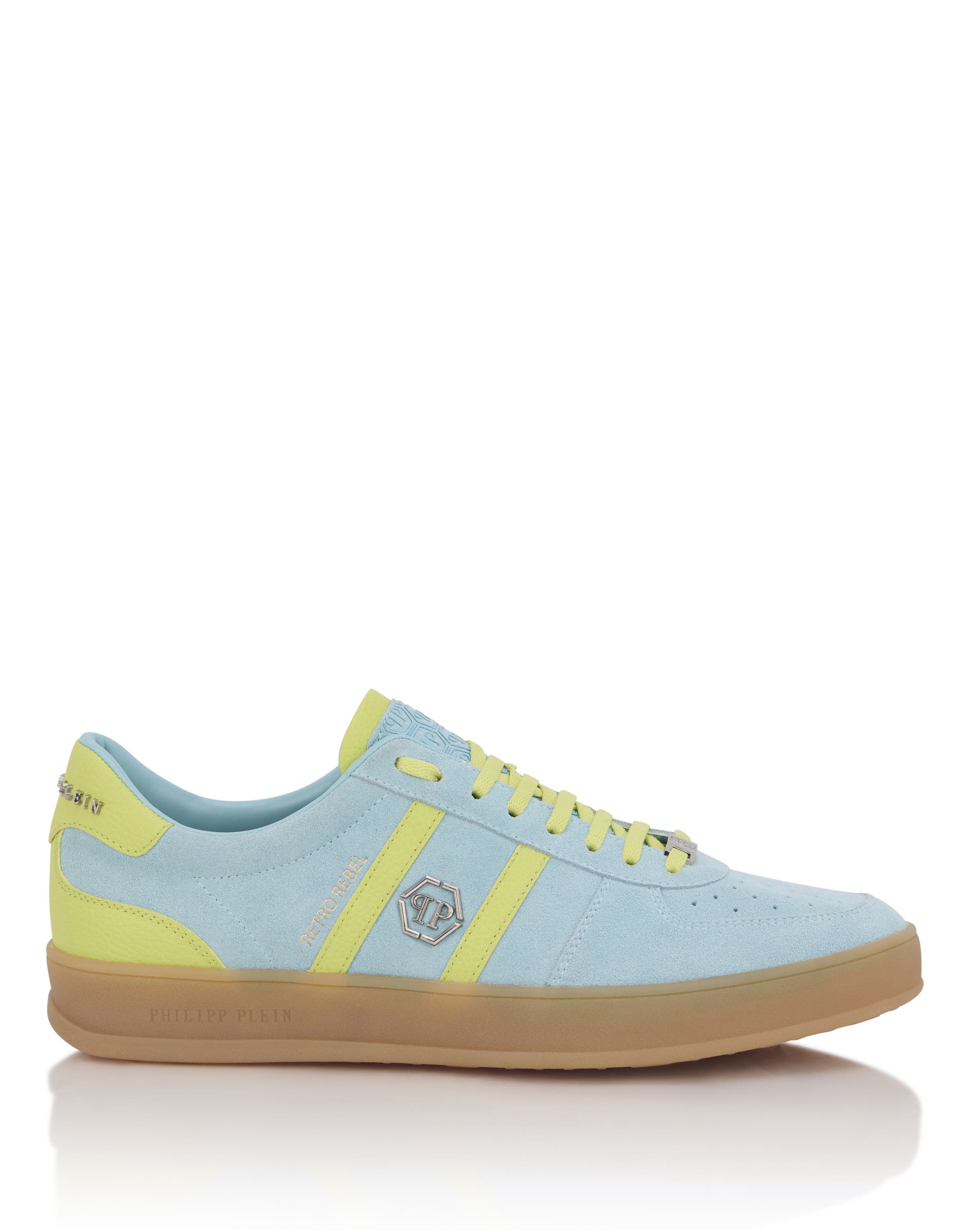 Low-Top Sneakers Retro Rebel Unisex, Alternate, color, lightblue