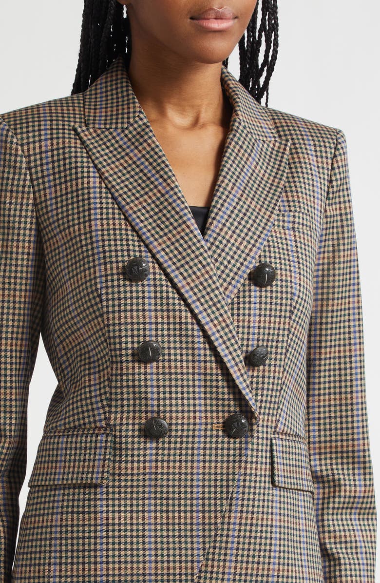 Veronica Beard Miller Dickey Jacket, Alternate, color, Russet Multi