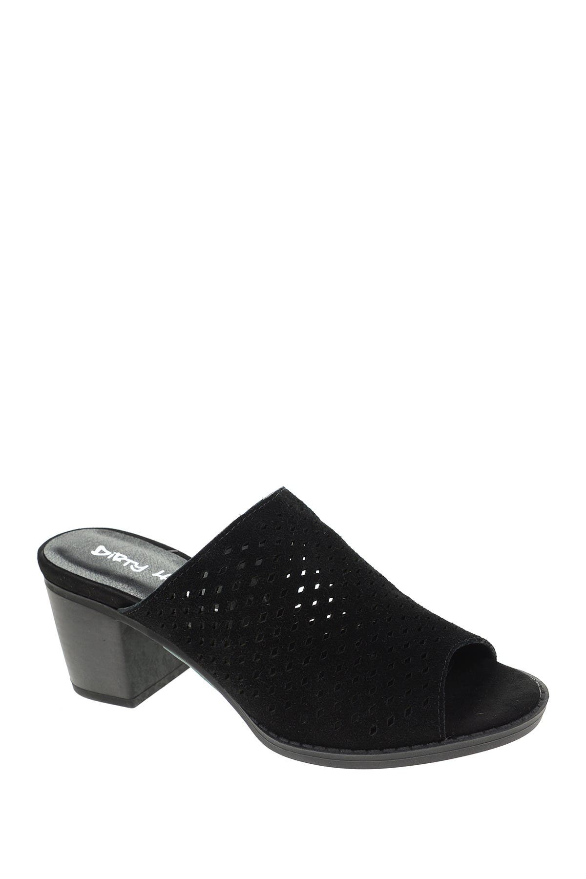 Dirty Laundry Take All Laser-Cut Suede Mule, Main, color, 