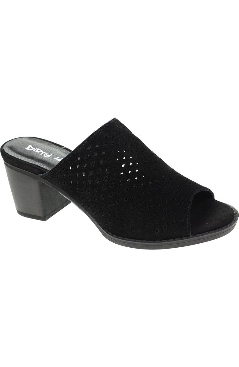 Dirty Laundry Take All Laser-Cut Suede Mule, Main, color,