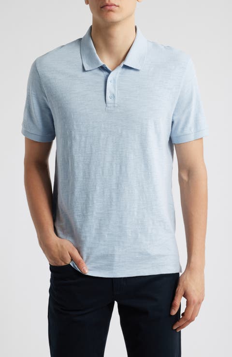 Cotton Slub Jersey Polo