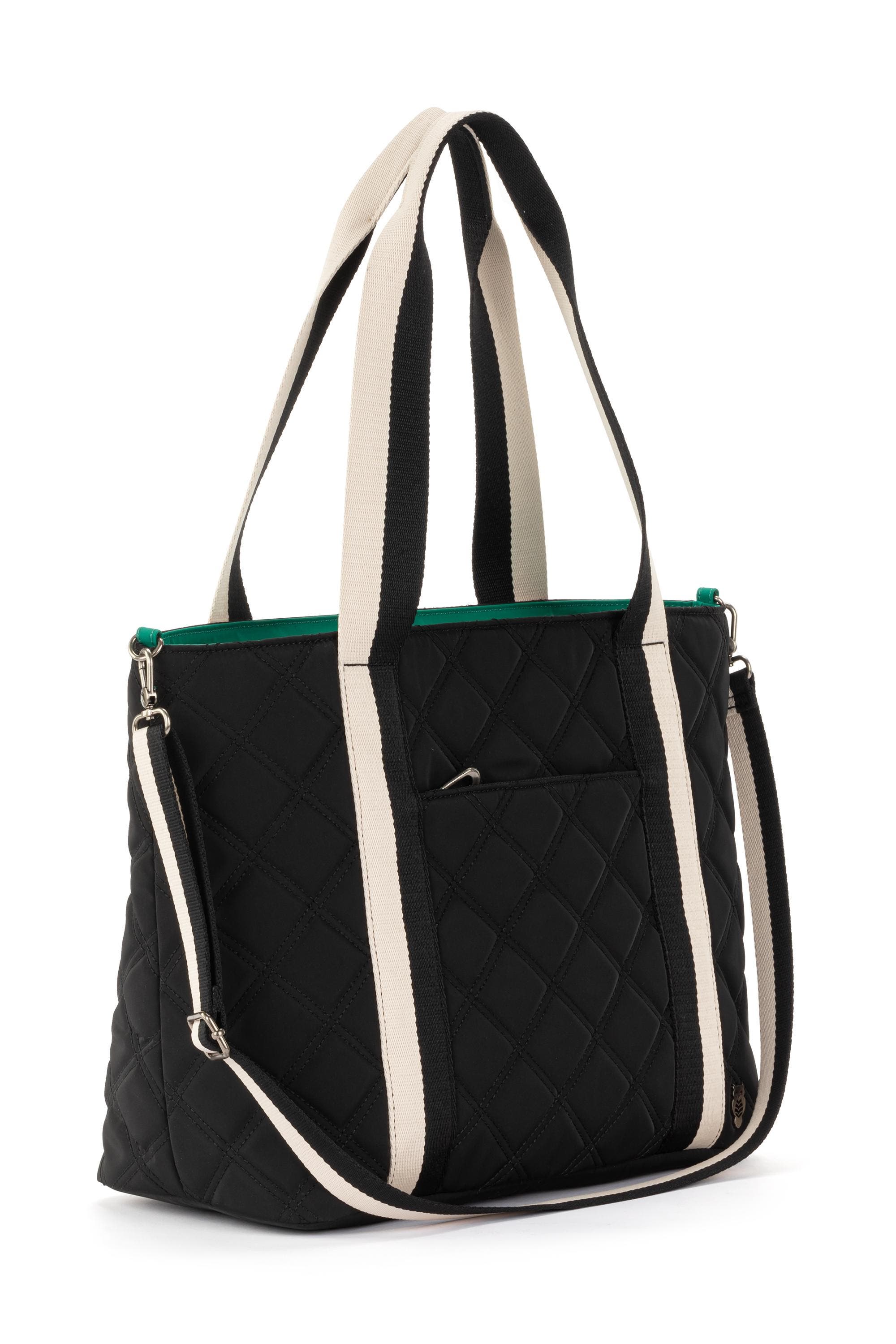 Sakroots Arlo Large Tote Bag - Quilted, Alternate, color, Black Diamond Quilted