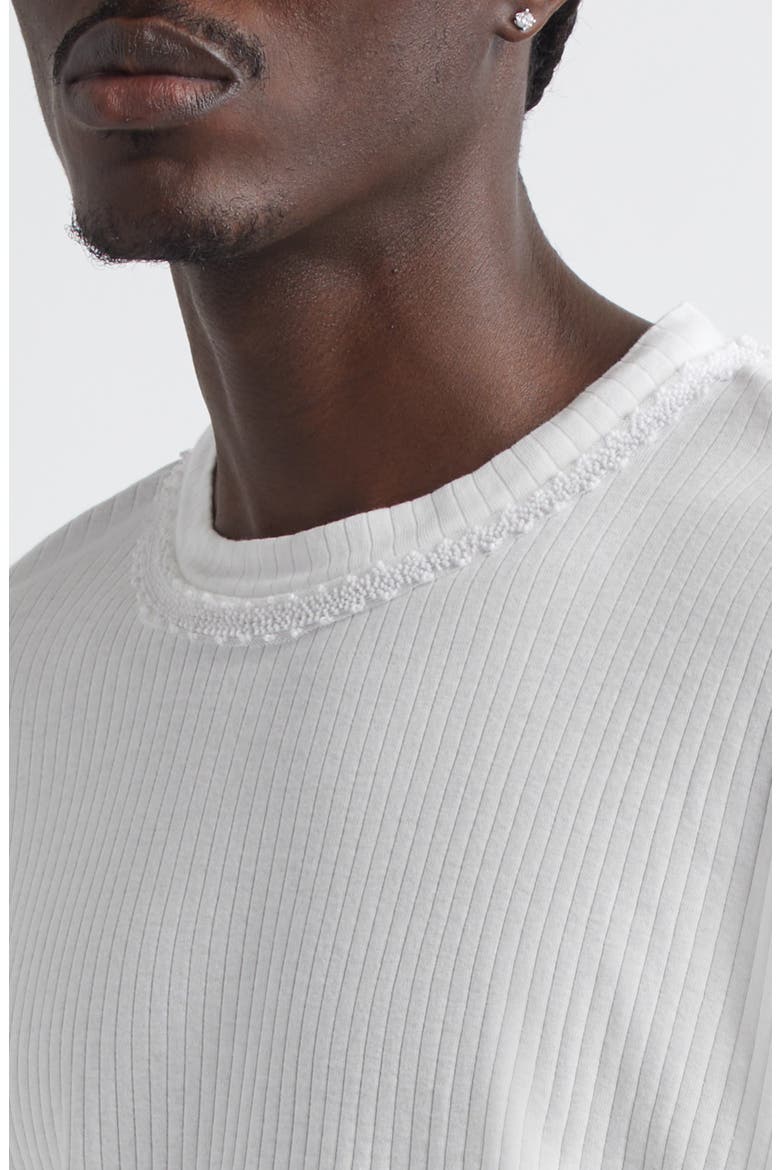Beaded Salt Marsh T-Shirt, Alternate, color, CREAM