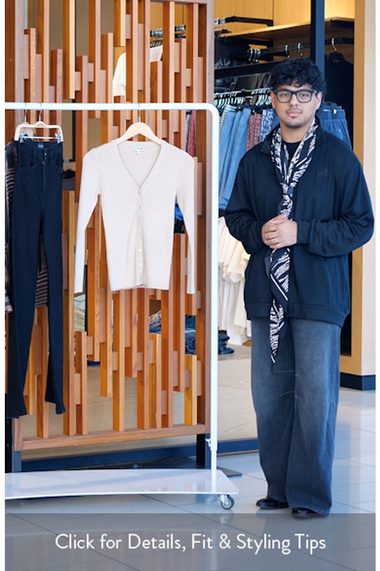 Cargo Wool & Cotton Rib Cardigan video