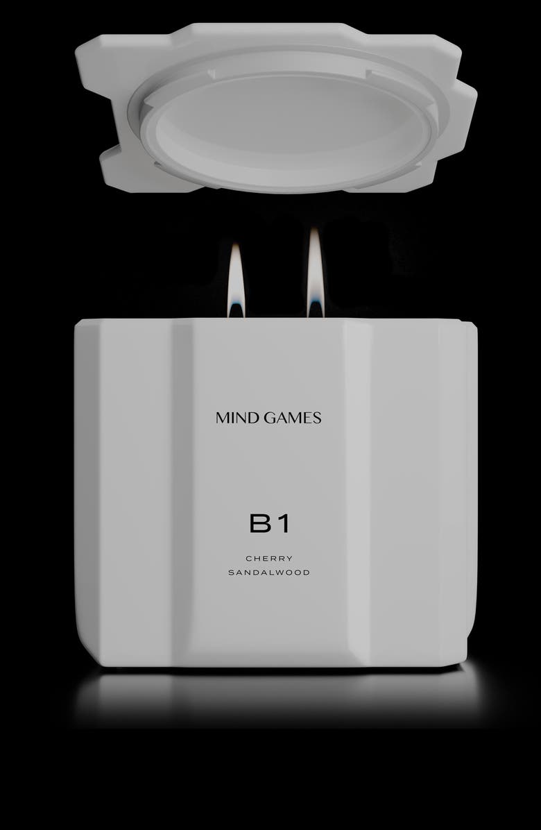 MIND GAMES B1 White King Scented Candle, Alternate, color, 