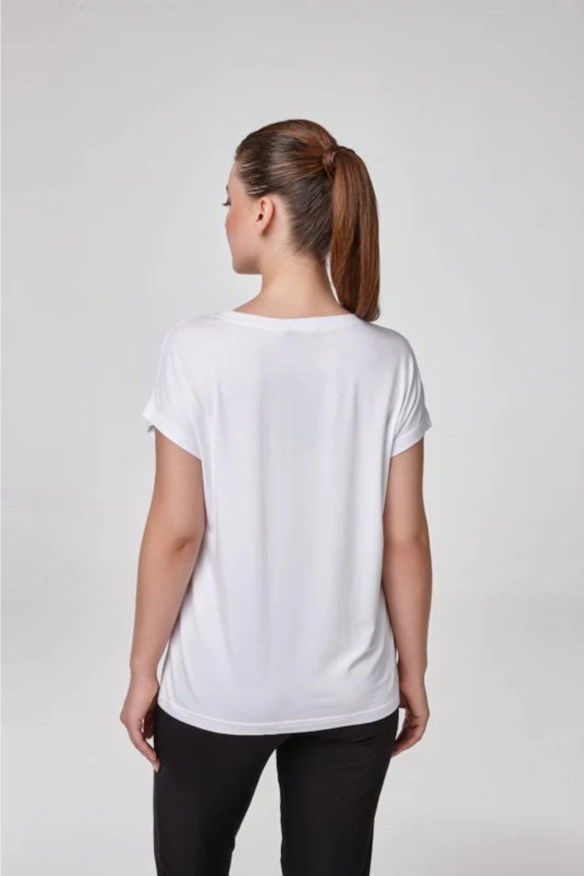 Liona Modal Blend Soft Stretch Everyday Top - image 4