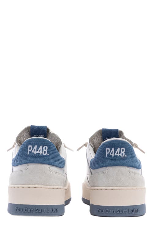 P448 Brixton Sneaker In White