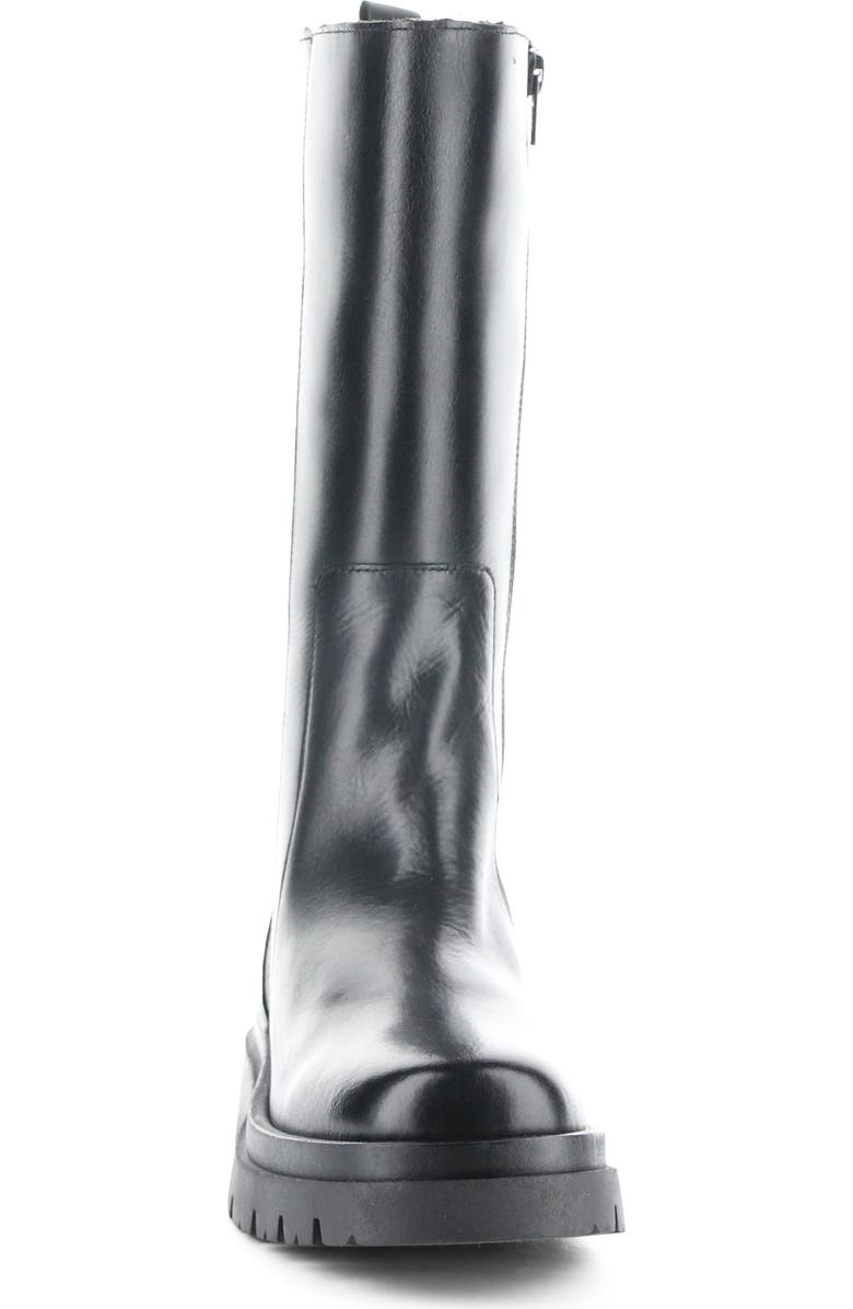 Bos. & Co. Marie Platform Boot, Alternate, color, Black Feel/ Murta Faux Fur