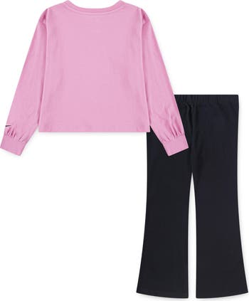Kids' Femme Pop Pullover Sweater & Flare Pants Set