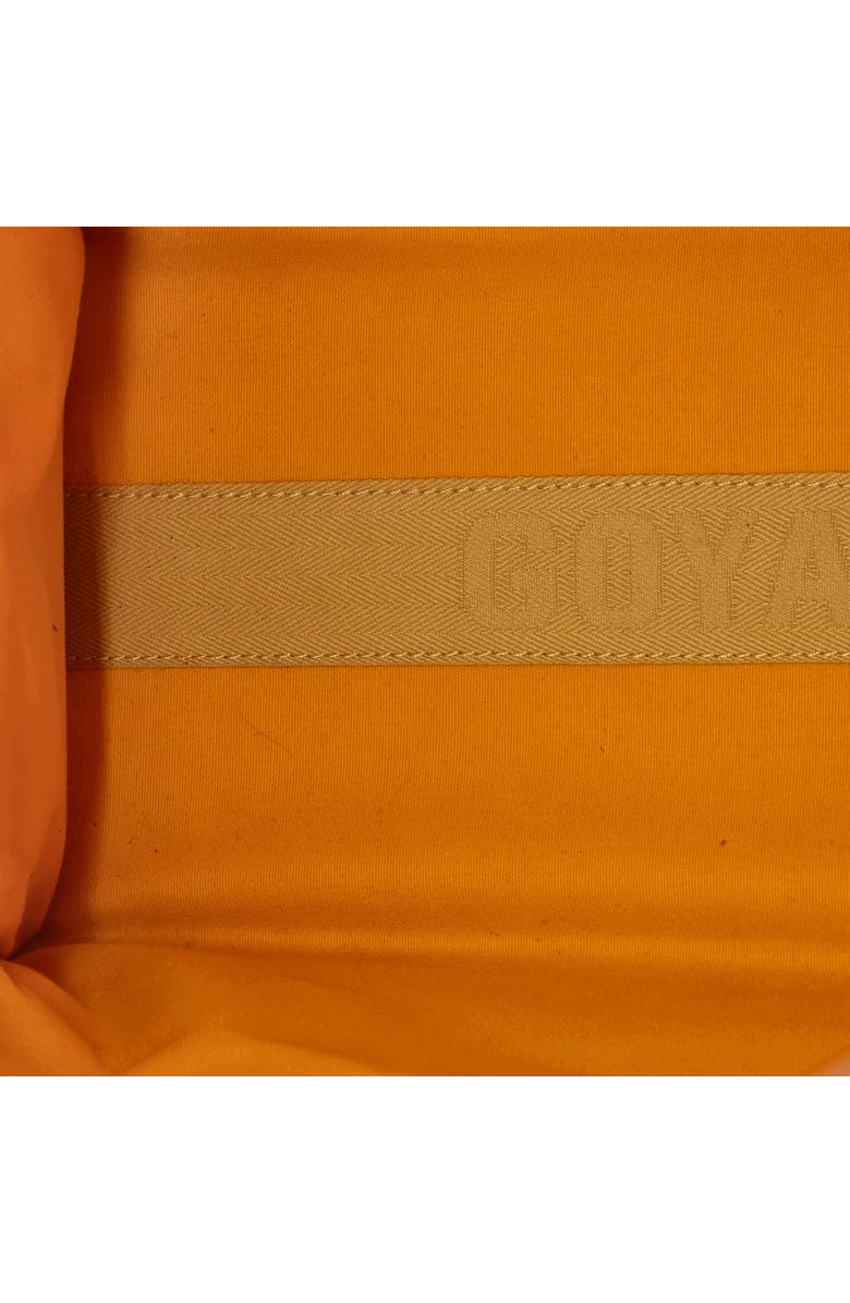 Pre-Owned Goyard Saint Leger Briefcase Backpack Coated Canvas, Alternate, color, Brown