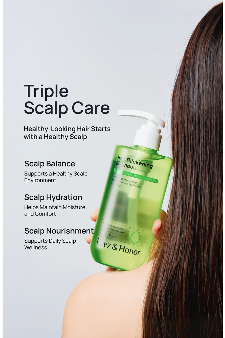 Hair Thickening Shampoo, Alternate, color, Green