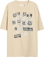 HONOR THE GIFT We All Grow Cotton Graphic T-Shirt