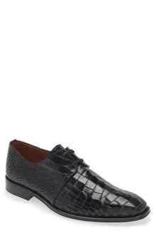Mezlan Croc Embossed Derby