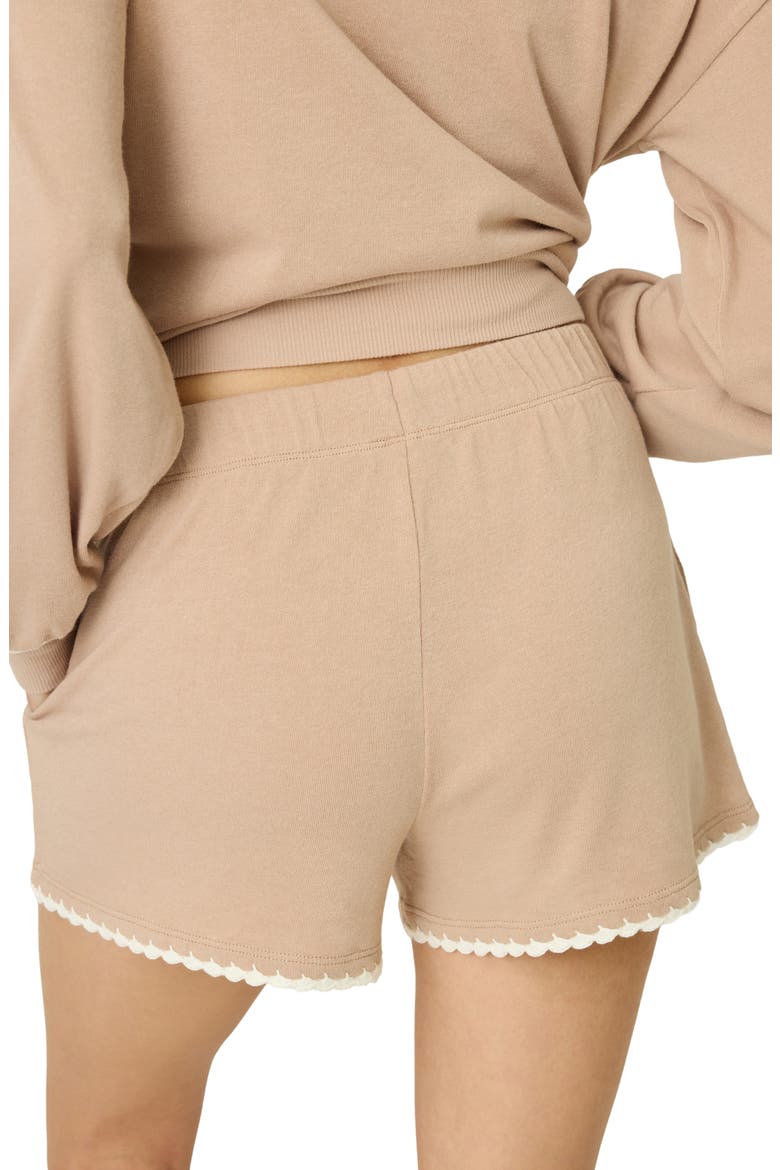 Palms Away Lounge Shorts, Alternate, color, WARM TAUPE