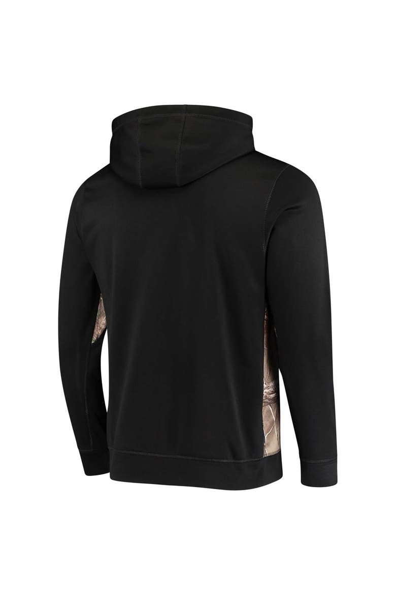 Men's Dunbrooke Black/Realtree Camo Tennessee Titans Decoy Tech Fleece Full-Zip Hoodie, Alternate, color, Black