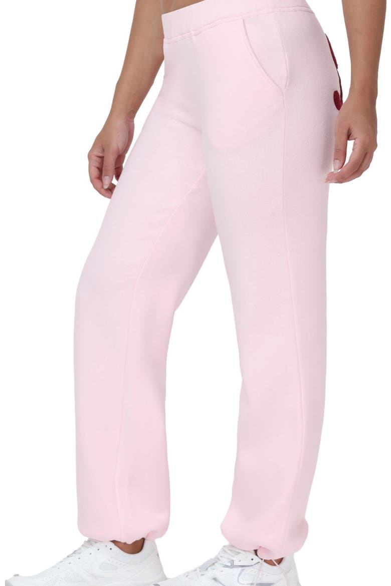 Soft Cozy Bubble Leg Sweatpant, Alternate, color, SOFT GLOW
