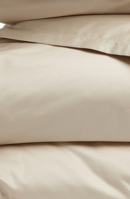 Nordstrom 400 Thread Count Organic Cotton Sateen Duvet Cover & Shams Set In Neutral