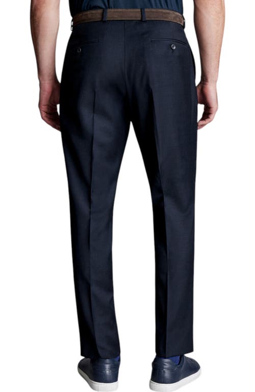 CHARLES TYRWHITT CHARLES TYRWHITT SLIM FIT NATURAL STRETCH TWILL SUIT PANTS
