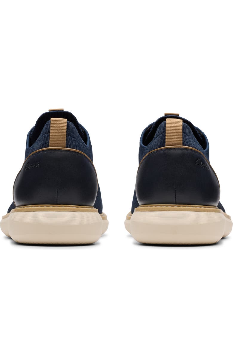 Clarks<sup>®</sup> Brantin Knit Sneaker, Alternate, color, Navy Knit
