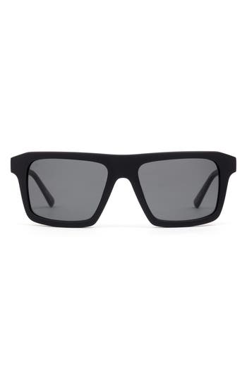 Sito Shades Gt 59mm Polarized Square Sunglasses In Black