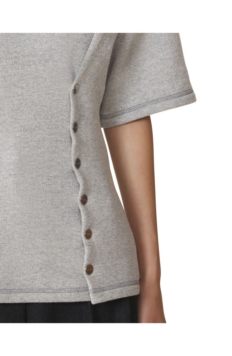 Lanvin Cotton Jersey T-Shirt, Alternate, color, Heather Grey