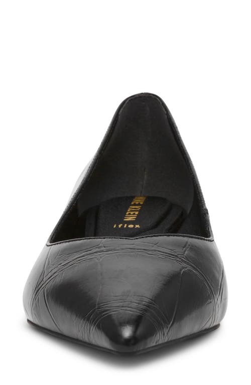 Anne Klein Janette Kitten Heel Pump In Animal Print