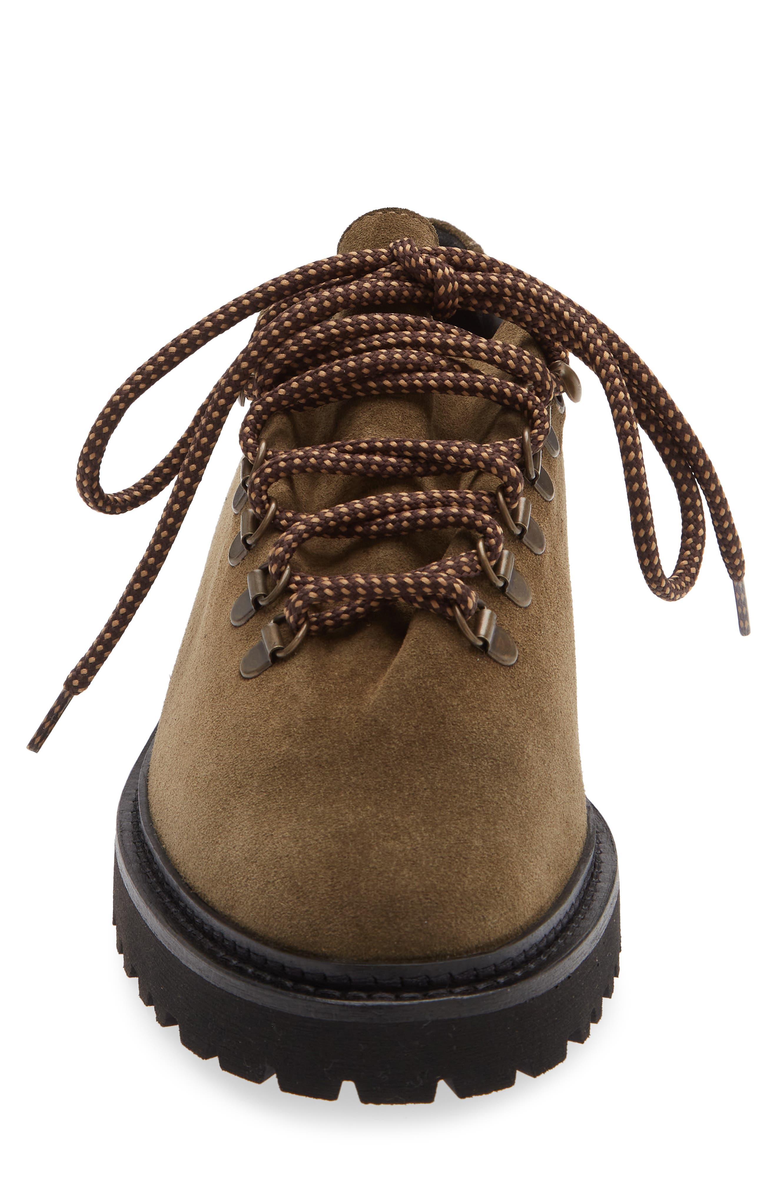 JACQUES SOLOVIERE Rasmus Lug Sole Wholecut Shoe, Alternate, color, Marron Glace