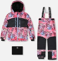 Deux par Deux Girl Two-Piece Teknik Snowsuit