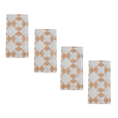 Honeybee Napkins - Set of 4