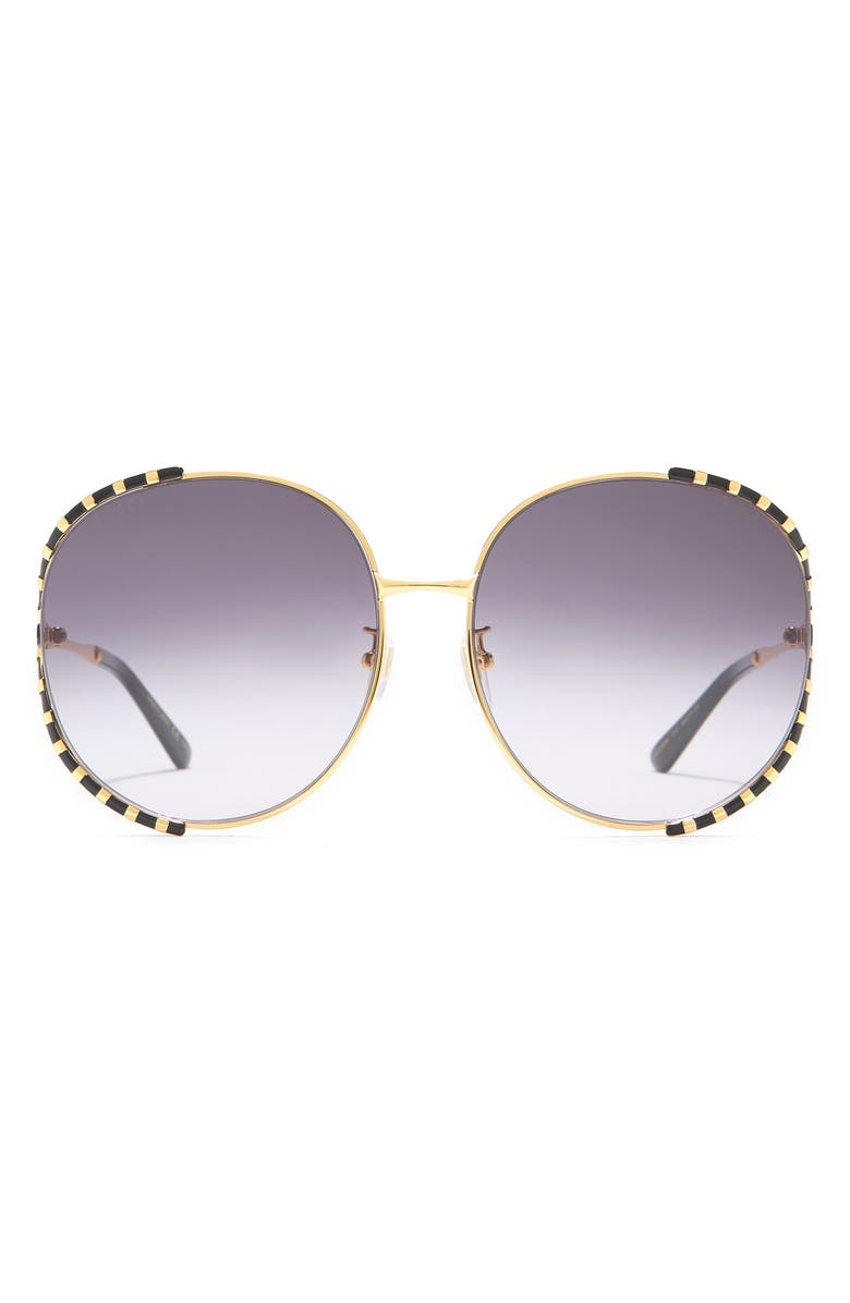 Gucci 64mm Novelty Sunglasses, Main, color,