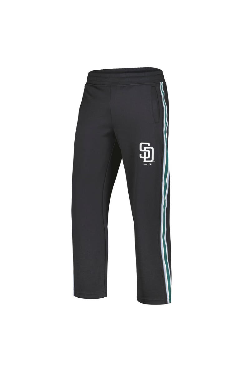 PLEASURES Men's PLEASURES Black San Diego Padres Ballpark Track Pants, Alternate, color, Black