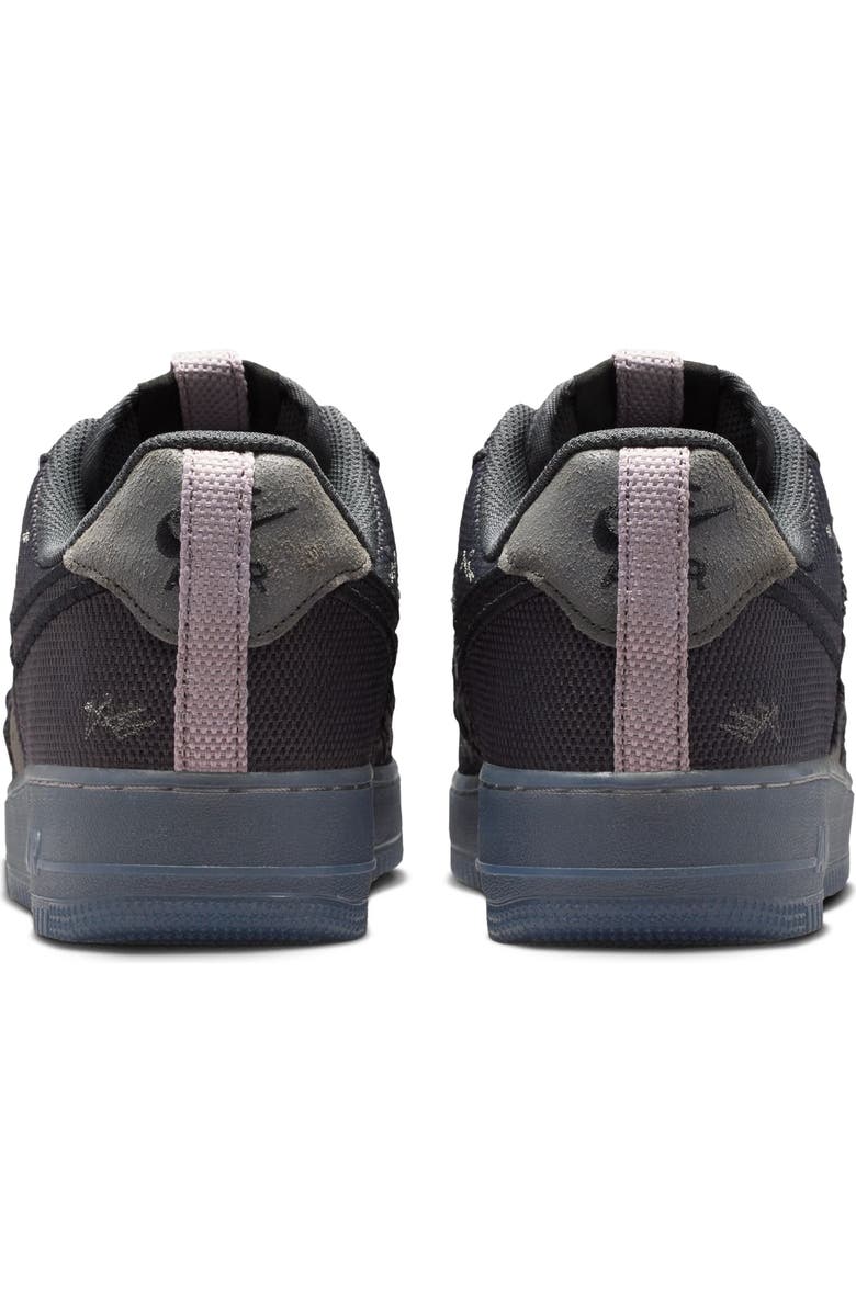 Nike Air Force 1 '07 LV8 Basketball Sneaker, Alternate, color, Anthracite/ Black/ Iron Grey