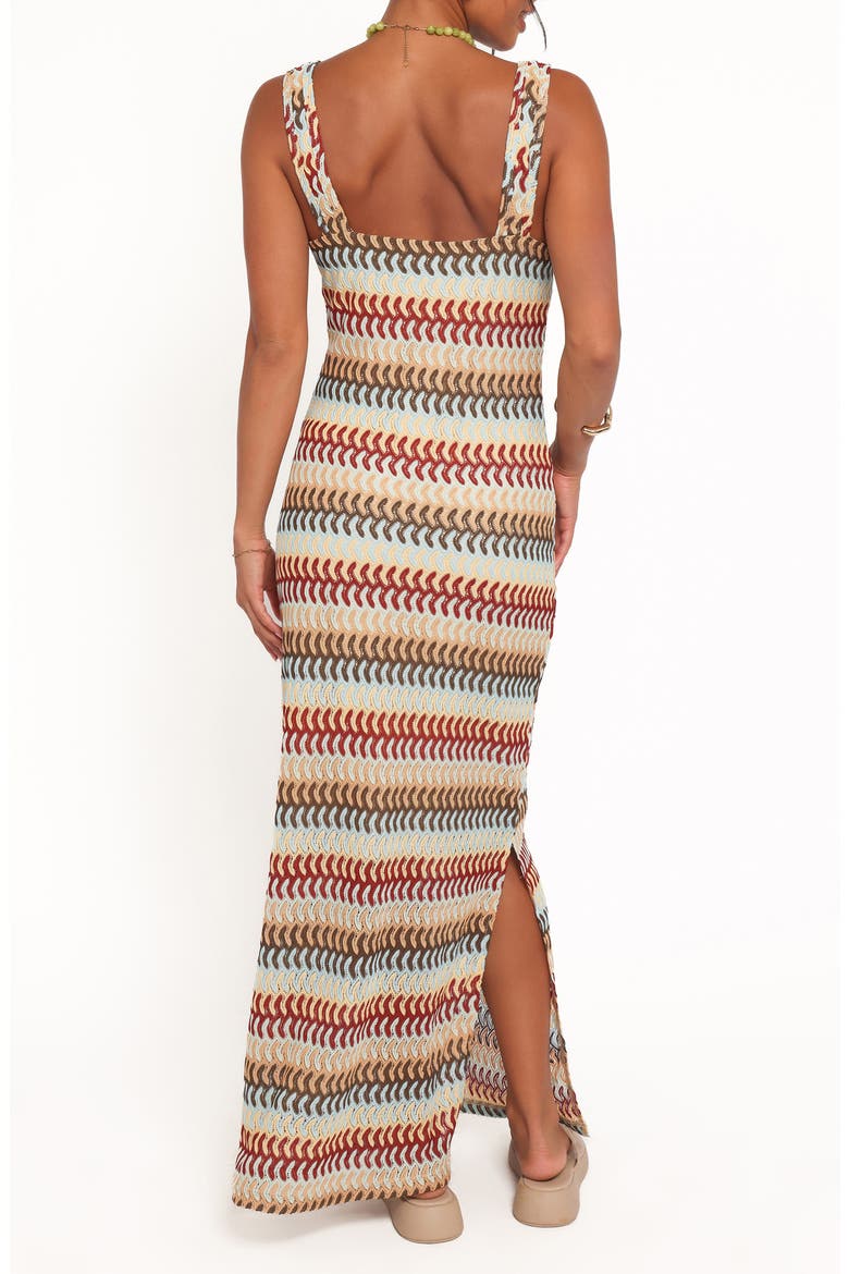 Sommer Crochet Stripe Maxi Dress, Alternate, color, MULTI STRIPE