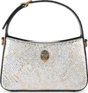 Kurt Geiger London Mini Bond Embossed Recycled Leather Top Handle Bag