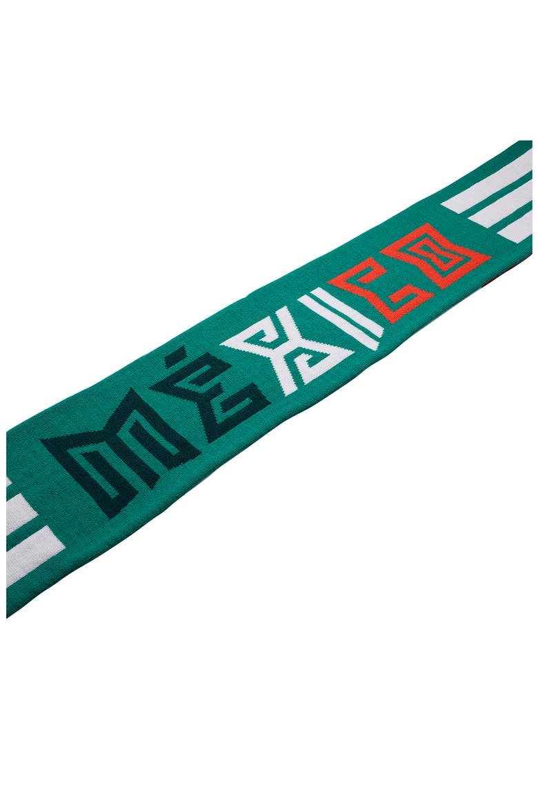 FMF Mexico Scarf, Alternate, color, BOLD GREEN/ AURORA IVY