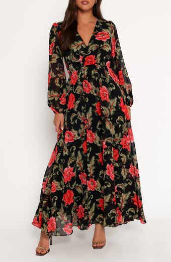 Petal & Pup Anisa Floral Long Sleeve Maxi Dress