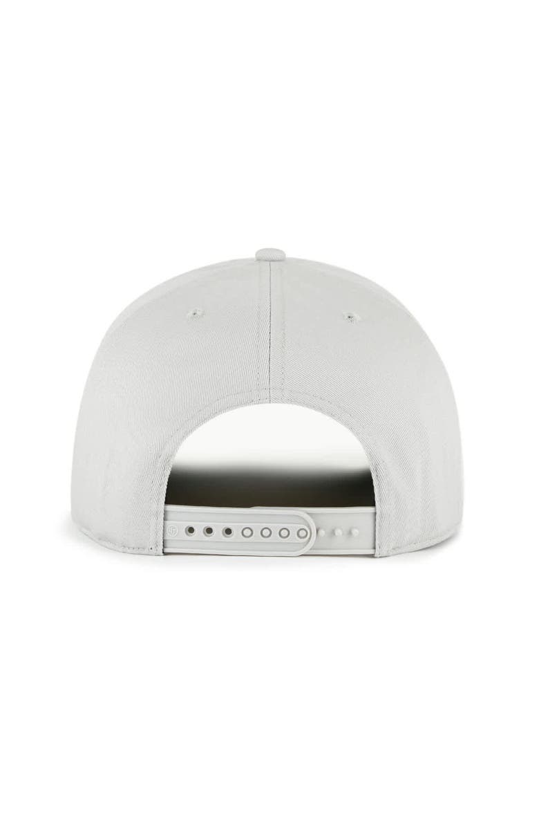 '47 Men's '47 Gray/Brown New York Yankees Cooperstown Break Wood Suede Hitch Adjustable Hat, Alternate, color, Gray