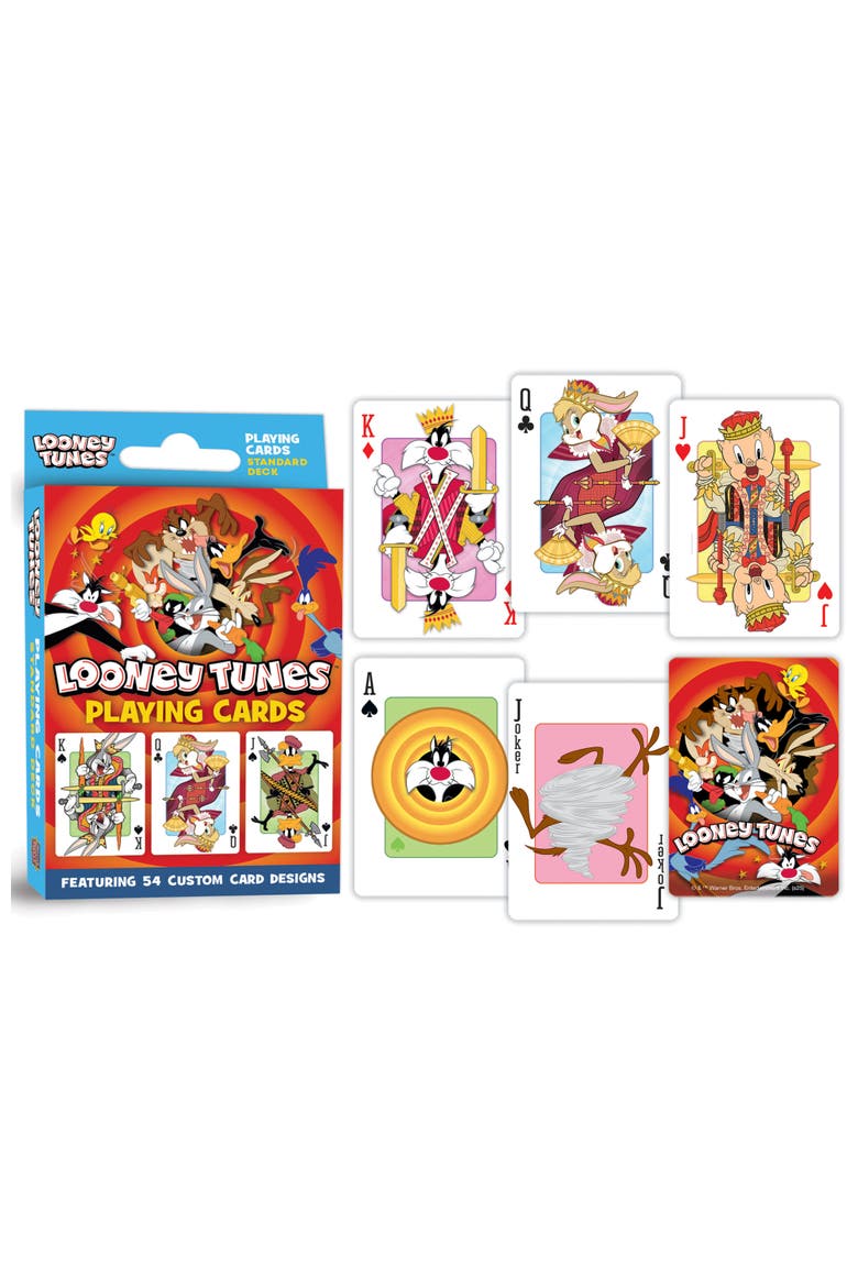 Looney Tunes Playing Cards, Alternate, color, Multicolor